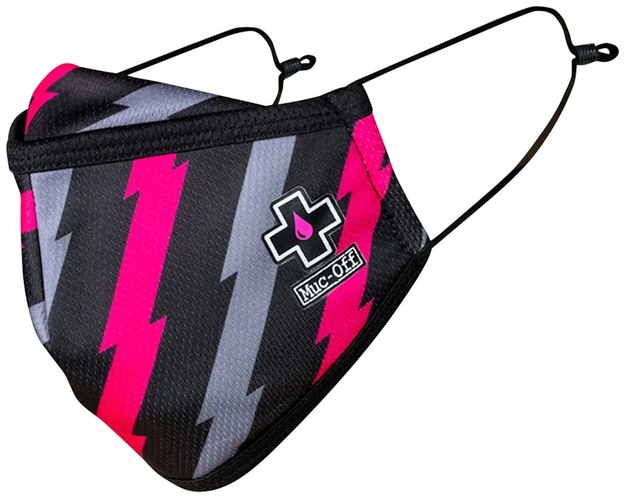 Muc-Off Reusable Face Mask - Bolt, Large - Image 4 of 4