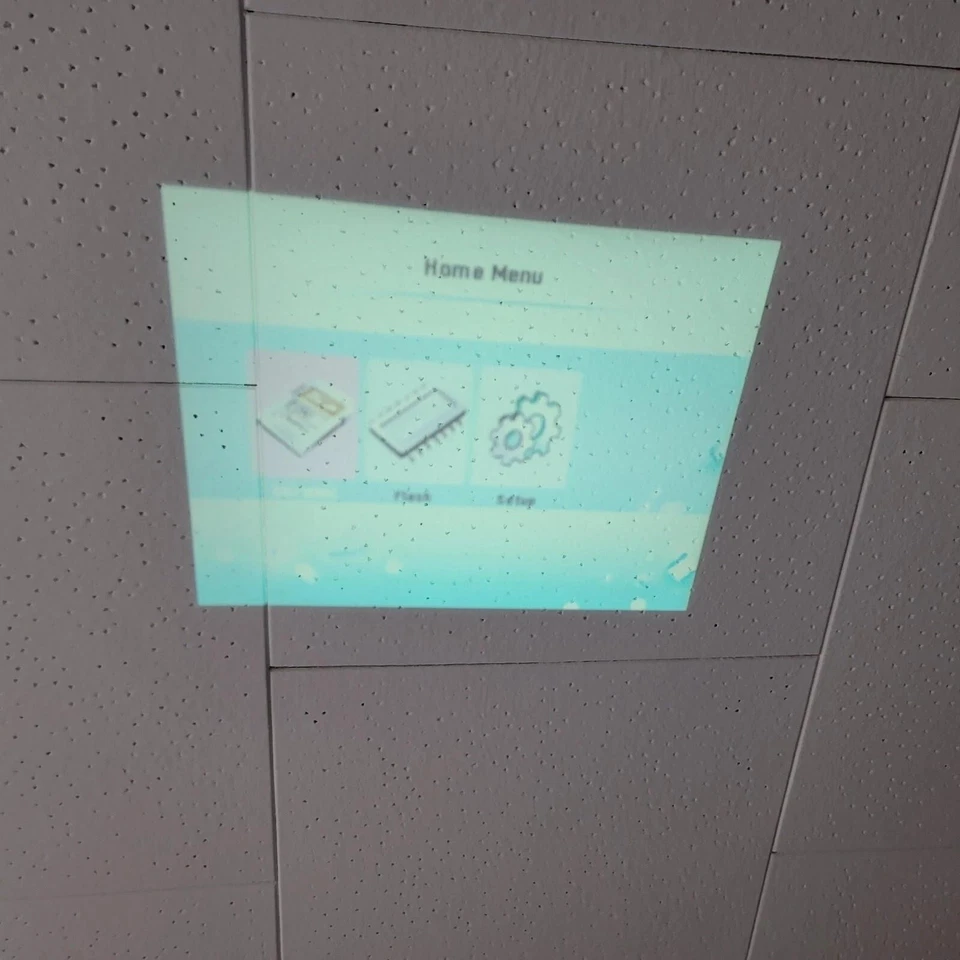 Sunpak 200 цифровой мини проектор SPR-200-SD LED 640 x 480 USB AV SD штатив коробка - Изображение 4 из 4