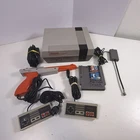 Vintage NINTENDO NES-001 Gaming System - TESTED-WORKS Bundle Gun 2 Controllers