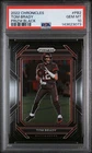 2022 PANINI CHRONICLES PRIZM BLACK #PB2 TOM BRADY PSA 10