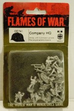 Battlefront FoW Germany GE741 Company HQ Afrika blister OOP