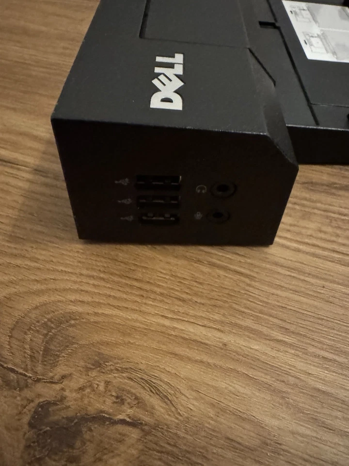 Dell E-Port Plus Port Replicator - Schwarz - Bild 2 von 4