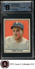 1941 Play Ball Eddie Miller #1 GAI 6
