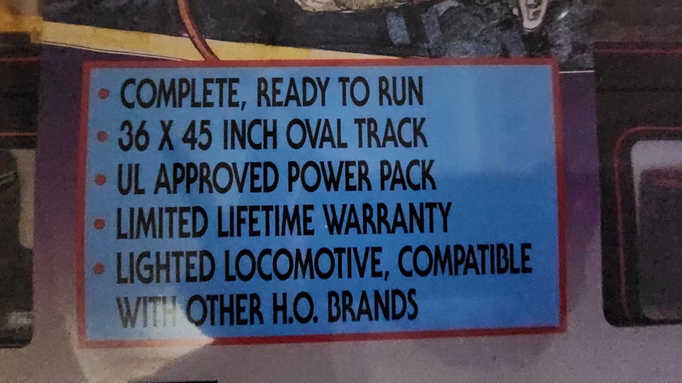 Dale Earnhardt Goodwrench Racing 特殊电动 LE 火车套装。 #3 全新带盒,未开封 — 第 3/4 张图片