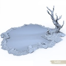 Lake - Fantasy Wargaming Terrain 28mm - Mordheim, Frostgrave etc