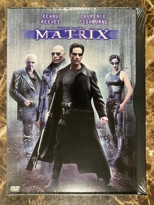 The Matrix DVD NEW SEALED 1999 Keanu Reeves Laurence Fishburne Snap-Case