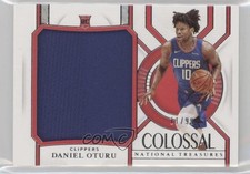 2020 Panini National Treasures Colossal Rookie Materials 11/99 Daniel Oturu 12hz