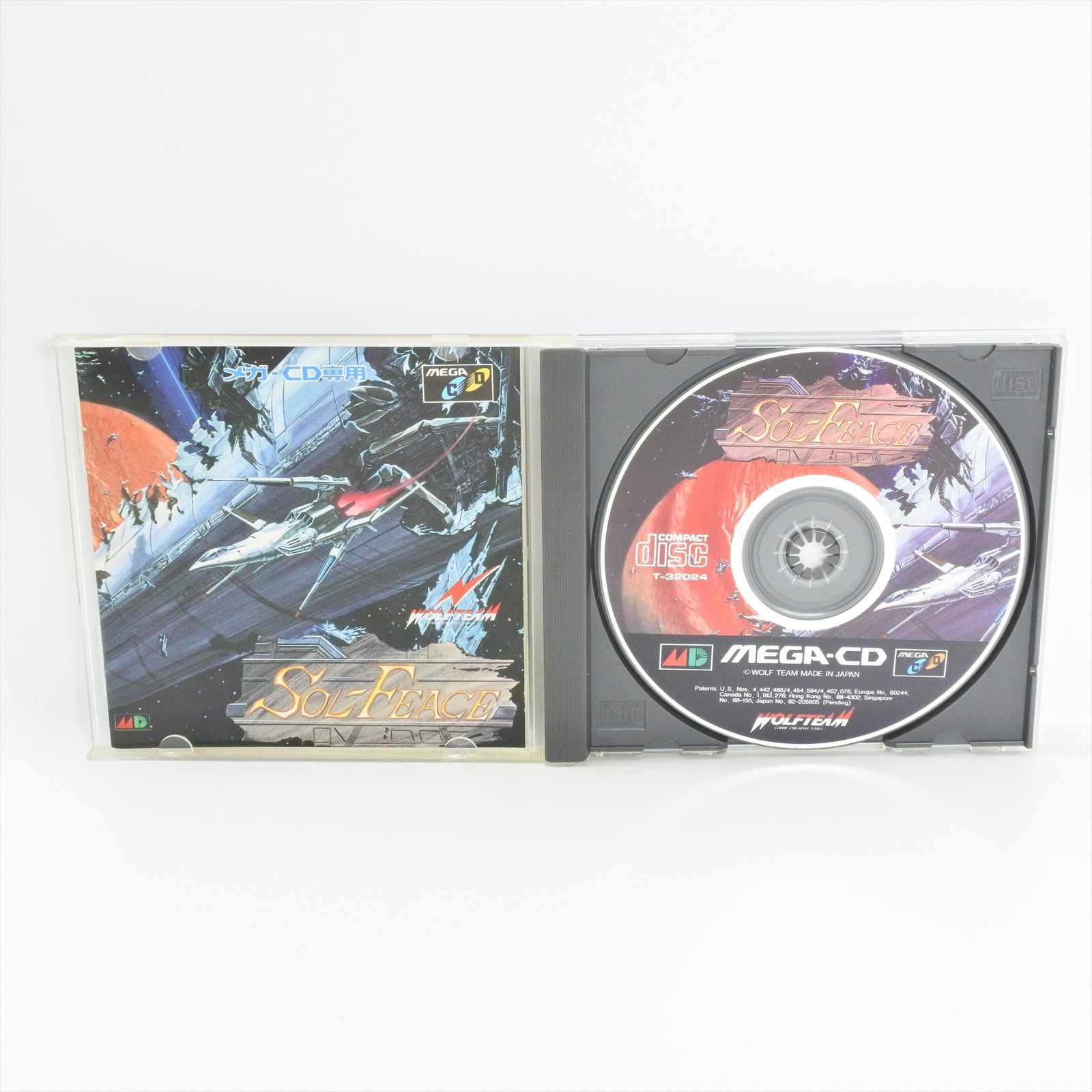 SOL FEACE Sega Mega CD 1032 mcd