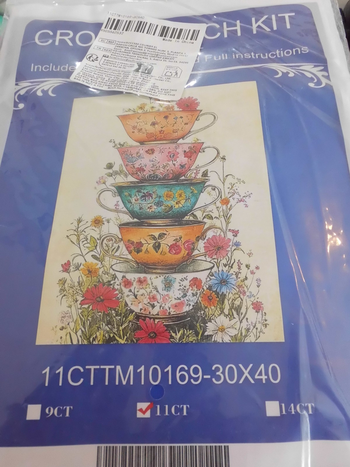 CROSS STITCH KITS ON PRINTED AIDA ~EVERYTHING INCLUDED READ ON~ UPDATED 11/09/25