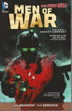 Men of War Volume 1 Uneasy Company  SC TP  NEW  OOP   N 52 !