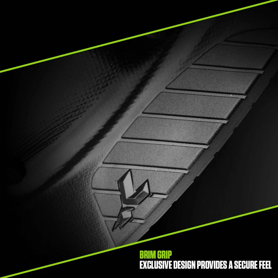 Sombrero duro de ala completa de fibra de carbono Lift Safety HDF-50C19HC Dax 50/50 amarillo-negro Foto 4 de 4