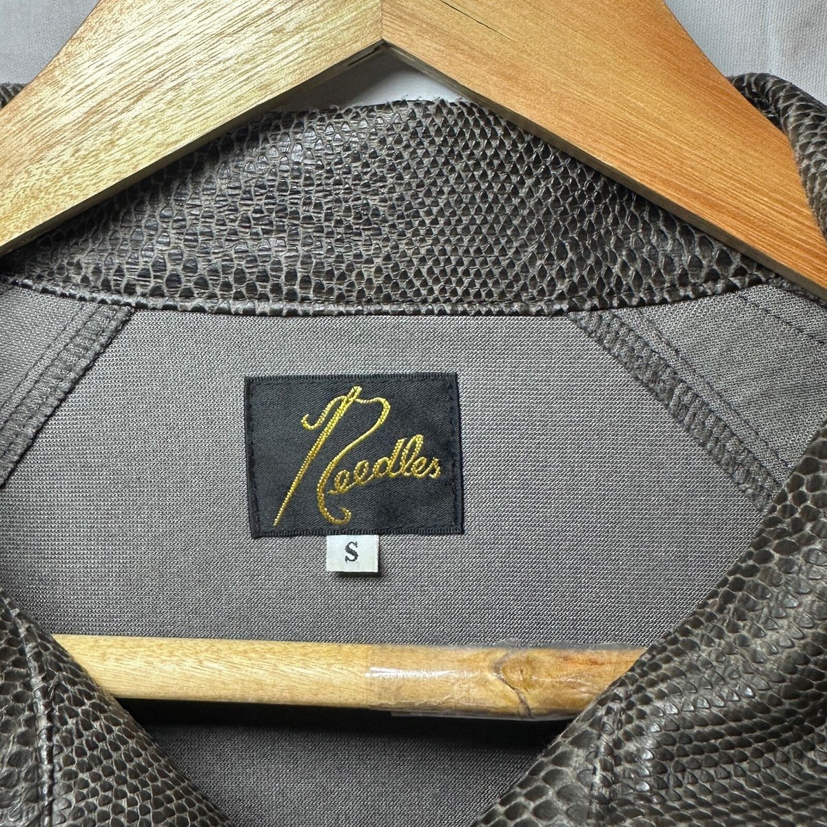 Size S - Needles Faux Snakeskin Track Jacket | eBay