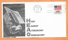 HEAO LAUNCH AUG 12,1977 CANAVERAL  CENTENNIAL SPACE COVER