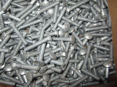 5/16-18 X 4-1/2 Hot Dipped Galvanized Carriage Bolts 325 Pieces