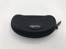 Psatcl Glasses Case Black Zipper For Glasses Sunglasses Holder