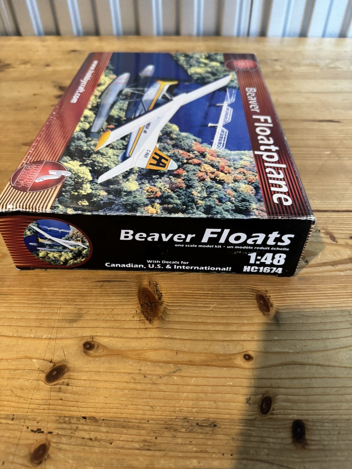 Hobby Craft HC1674 148 Scale Beaver Float Plane Harbour Air Canadian