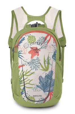Osprey Daylite Kids Rucksack Freizeitrucksack Coral Life Print Green