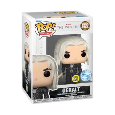 Funko Pop TV: - WITCHER - GERALT W/ SWORD (GW)(SP) - Neu & OVP