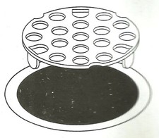 1 5/8" rOund Stainless Steel STRAINER sink basin tub laundry drain 1PPG4A 1PPG4