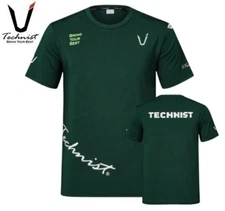TECHNIST 25S/S Unisex Badminton  T-Shirt Sports Casual Tee Green AsiaFit TNT6539