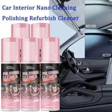 1/2/3pc Polishing Cleaner Car Interior, Car Interior Detailer and Cleaner 100ml