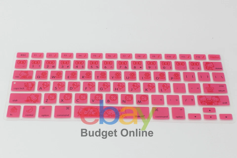 Hello Kitty Keyboard Case Cover Protector for Apple MacBook Pro Air 13.3" 15" 17 - Image 2 of 4