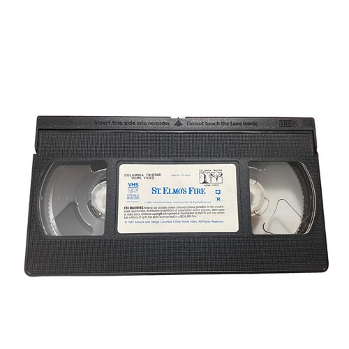 St. Elmos Fire (VHS, 1993) Used - Emilio Estevez Demi Moore Bob Lowe Judd Nelson - Picture 4 of 5
