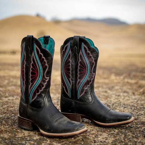 True Black PrimeTime Cowgirl Boots | eBay