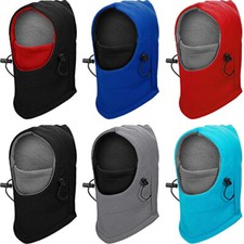 Balaclava Ski Mask Winter Windproof Fleece Thermal Full Face Mask Neck Warm Hood