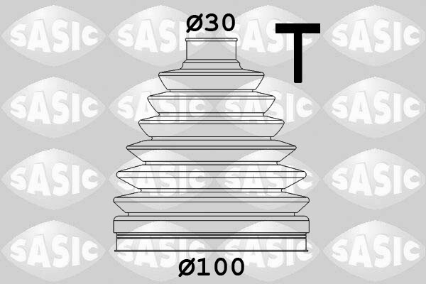 Sasic Faltenbalgsatz Antriebswelle Radseitig FüR Nissan Qashqai II J11 J11_ 1.6-image