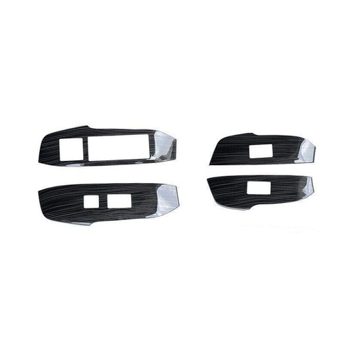 For Lexus NX200t 300 300h 2015-2021 Black Wood Window Lift Panel Switch Cover 4* - Picture 7 of 7
