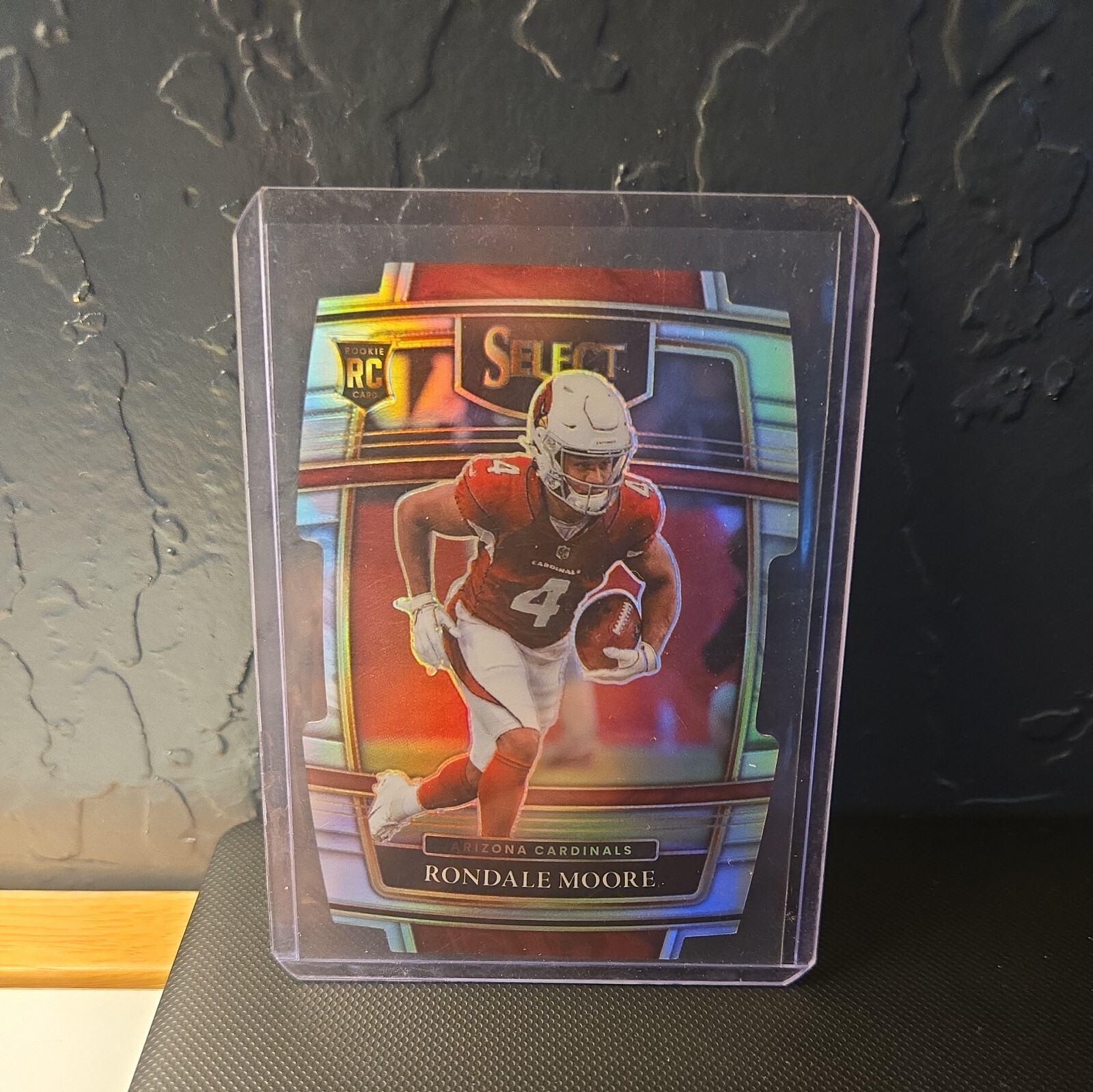 Rondale Moore 2021 Select Football #58 RC DieCut Silver Prizm Cardinals