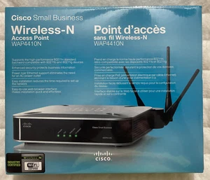 Cisco Point d'accès sans fil pour les petites entreprises WAP4410N Boîte de vente au détail scellée en usine