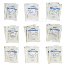 50packs AZDENT Dental Orthodontic TMA Beta Ti-Mo Alloy Rectangular Arch Wires