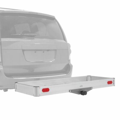 Aluminum Cargo Carrier, 500 lb Cap, Folding Hitch Rack, Elevate Outdoor - 60''