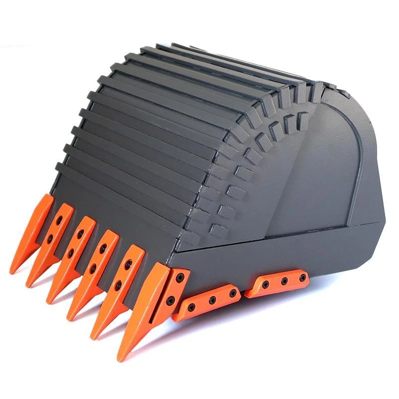 Anbaugeräte Metall Schaufel für 1/14 RC Hydraulik V2 Bagger Zusammengebaut - Bild 2 von 4