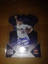 MIKE SHAWARYN Signed 2015 Panini USA Baseball Crown Royale Card AUTO Autograph