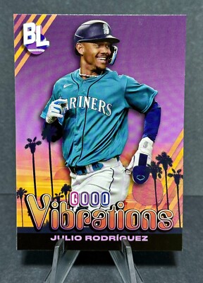 2024 Topps Big League Julio Rodriguez Good Vibrations #GV-11