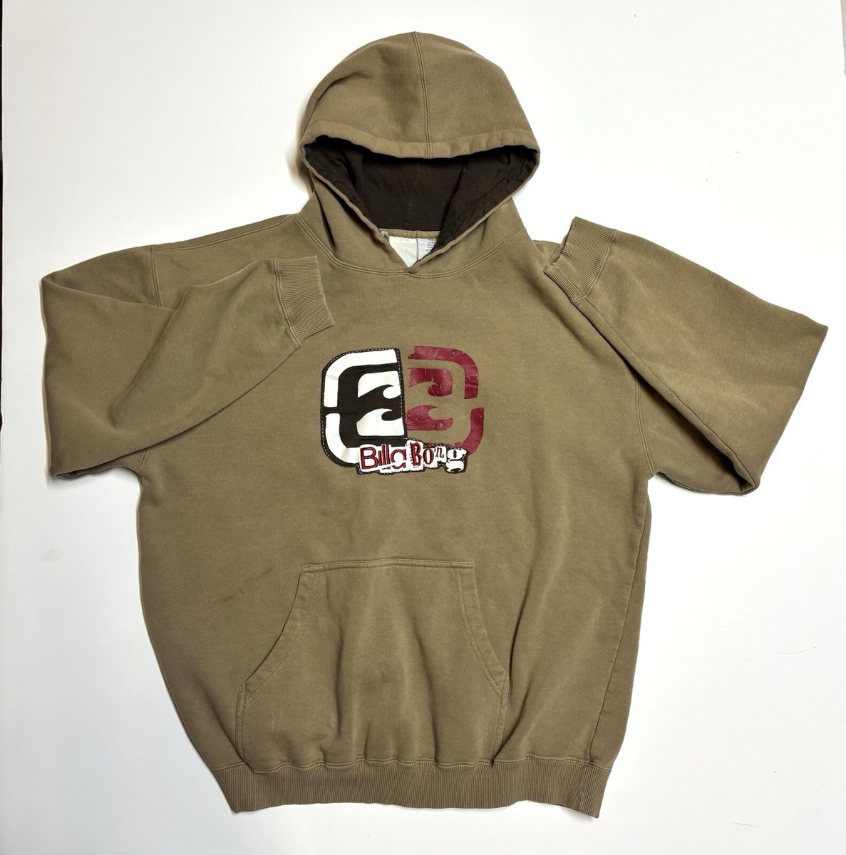 Vintage Bills Bong Hoodie Y2K Large Brown Surf Skate | eBay