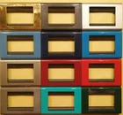 USED PLATES BTICINO LIVING CLASSIC 4713 AC BA AM NR VB AL RS VB BI OR TC GI GR