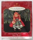 Hallmark Madame Alexander LITTLE RED RIDING HOOD Doll Ornament 1997 Storyland #2 — photo 5