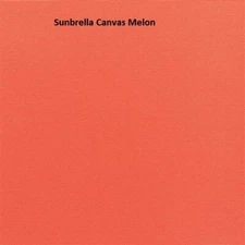 Sunbrella Canvas Melon 5415-0000 outdoor/indoor fabric by the yard, 54" wide
