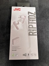 JVC Riptidz True Wireless Headphones HA-A9T White Touch Control -NEW -FREE SHIP 