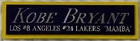 KOBE BRYANT LAKERS NAMEPLATE FO AUTOGRAPHED Signed Basketball-JERSEY-PHOTO-FLOOR
