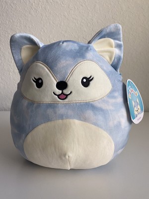 Squishmallow 12'' Faldette The Arctic Fox Cloudy Sky Blue Plush Soft Kellytoy NEW