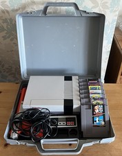 Original Nintendo NES Console + Games Bundle W/ console Case - All Working! ✅✅✅ 