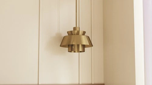 Quoizel LMI1814 Lumi 14"W Pendant - Brushed Weathered Brass - Picture 4 of 12