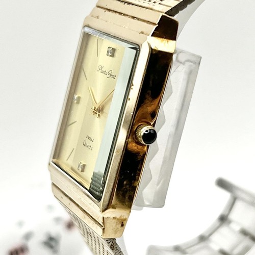 PLANTA GENET Gold Quartz Wristwatch - Picture 2 of 12