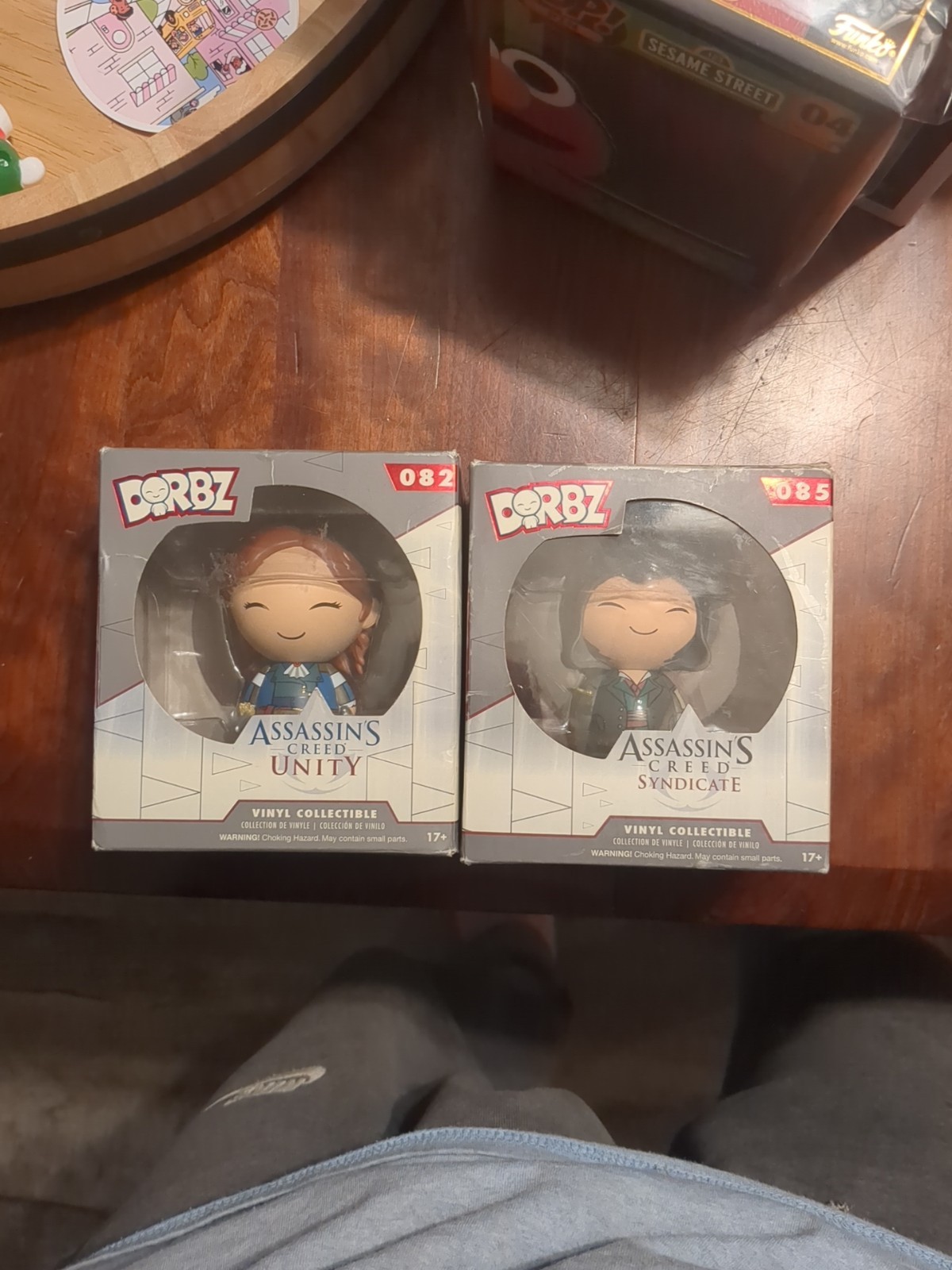 Funko Assassin's Creed Dorbz Jacob & Elise Vinyl Figures NEW 082 & 085