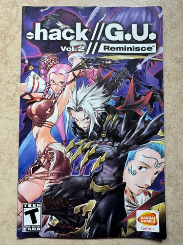 .hack G.U. Vol. 2 Reminisce (Sony PlayStation 2, 2007) Complete Tested CIB PS2 - Picture 4 of 9